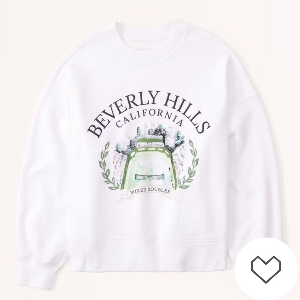 Abercrombie Sporty Classic Sunday Crew Sweatshirt